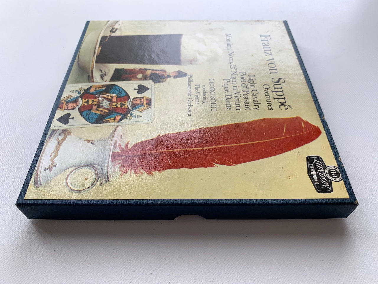 オープンリール/ ゲオルク・ショルティ / スッペ：序曲集 / US盤 7号 4トラック 19cm/s (7 1/2IPS) LONDON LCL80033