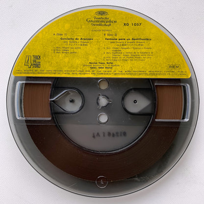 オープンリール/ イエペス、アロンソ / ロドリーゴ：アランフェス協奏曲 他 / 国内盤 7号 4トラック 19cm/s (7 1/2IPS) ライナー DGG XG-1057