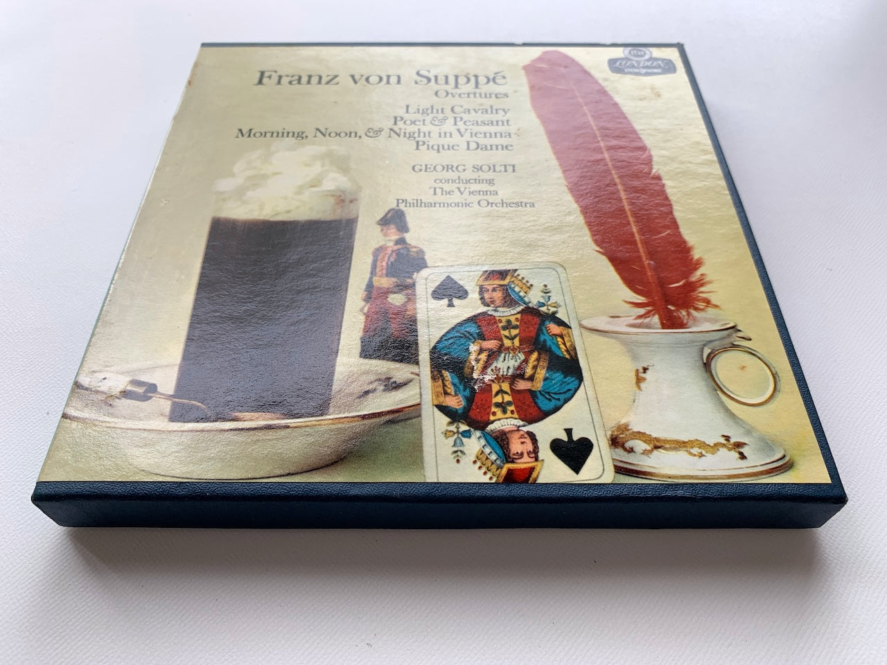 オープンリール/ ゲオルク・ショルティ / スッペ：序曲集 / US盤 7号 4トラック 19cm/s (7 1/2IPS) LONDON LCL80033