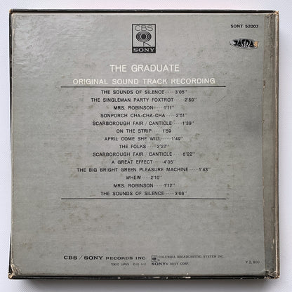 オープンリール/ SIMON AND GARFUNKEL / THE GRADUATE / 国内盤 7号 4トラック 19cm/s (7 1/2IPS) ライナー CBS SONY SONT-52007
