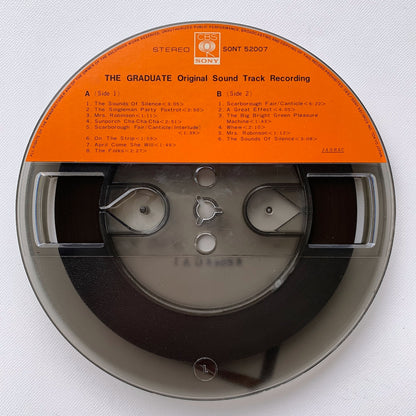 オープンリール/ SIMON AND GARFUNKEL / THE GRADUATE / 国内盤 7号 4トラック 19cm/s (7 1/2IPS) ライナー CBS SONY SONT-52007