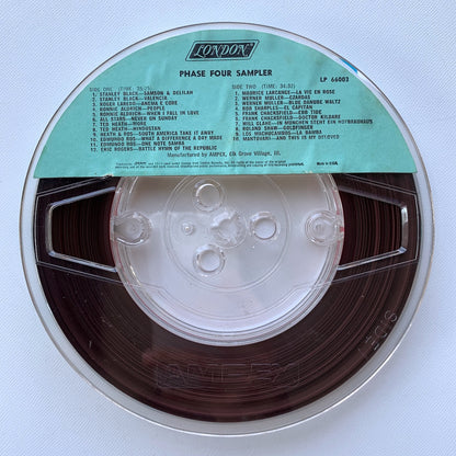 オープンリール/ V.A. / PHASE 4 STEREO POPULAR MUSIC SAMPLER / US盤 7号 4トラック 19cm/s (7 1/2IPS) インサート LONDON LPL66003