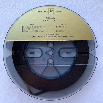 オープンリール/ 本田竹曠 / THE TRIO / 国内盤 7号 4トラック 19cm/s (7 1/2IPS) 帯・ライナー TRIO TSP-9014