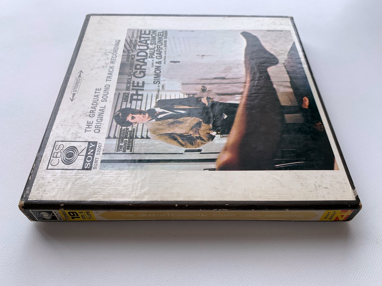 オープンリール/ SIMON AND GARFUNKEL / THE GRADUATE / 国内盤 7号 4トラック 19cm/s (7 1/2IPS) ライナー CBS SONY SONT-52007