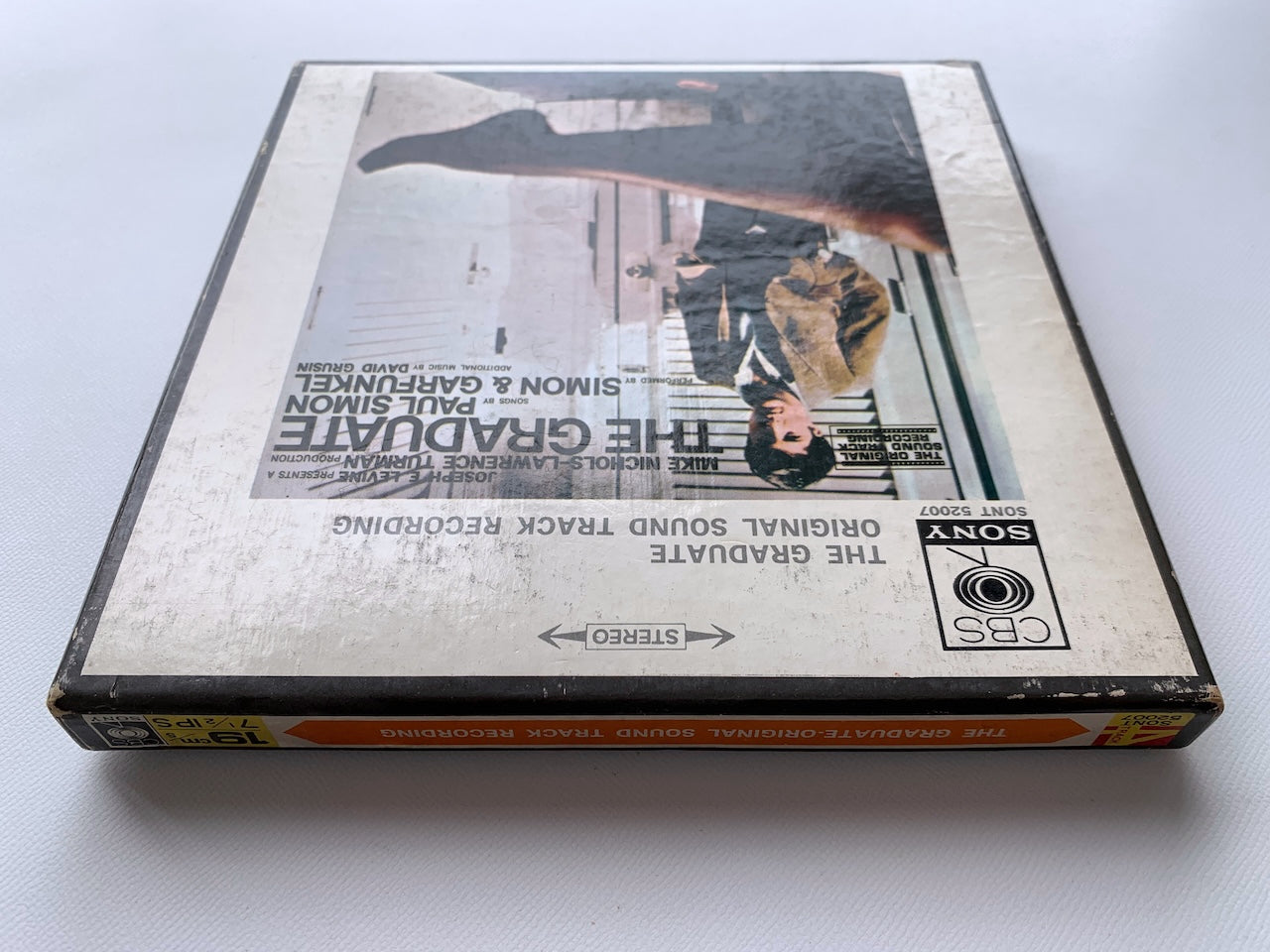 オープンリール/ SIMON AND GARFUNKEL / THE GRADUATE / 国内盤 7号 4トラック 19cm/s (7 1/2IPS) ライナー CBS SONY SONT-52007