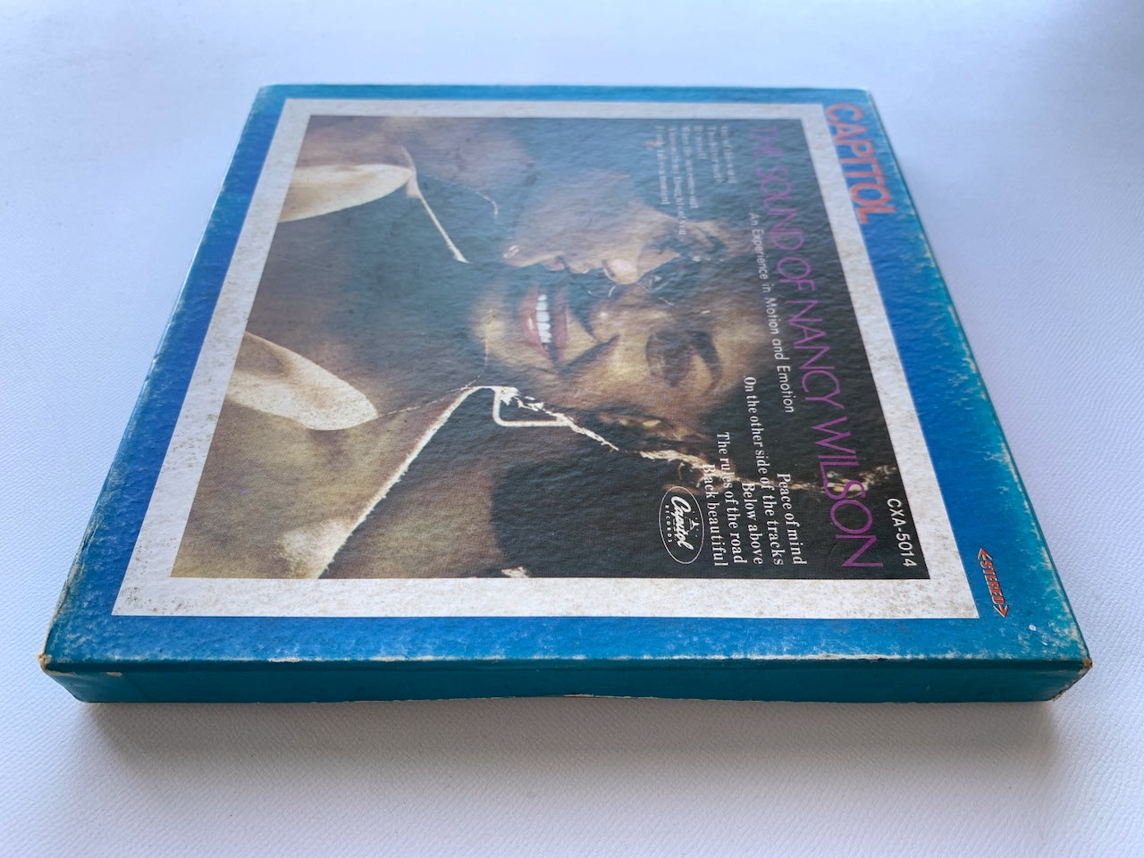 オープンリール/ NANCY WILSON / THE SOUND OF / 国内盤 7号 4トラック 19cm/s (7 1/2IPS) ライナー CAPITOL CXA-5014