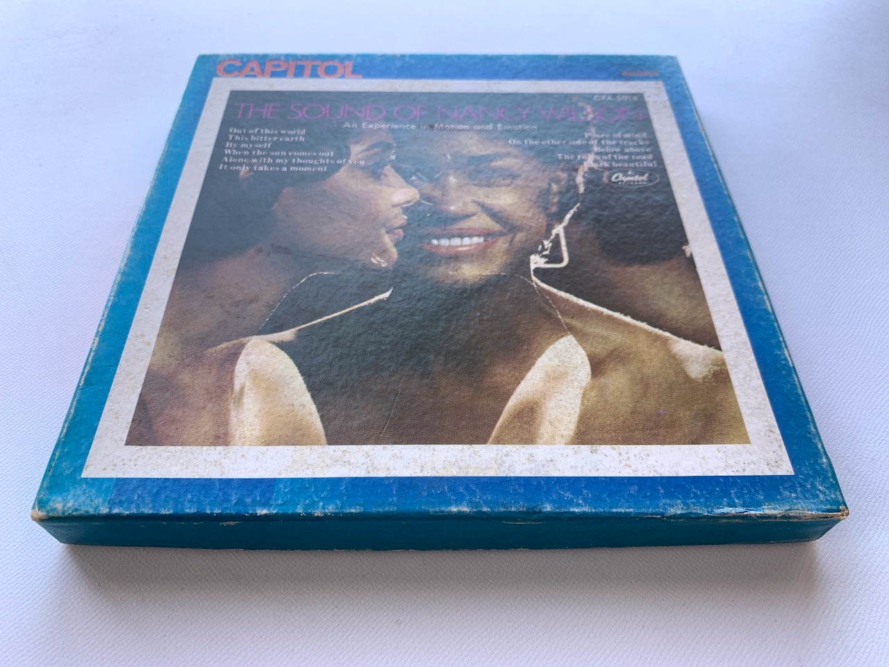 オープンリール/ NANCY WILSON / THE SOUND OF / 国内盤 7号 4トラック 19cm/s (7 1/2IPS) ライナー CAPITOL CXA-5014