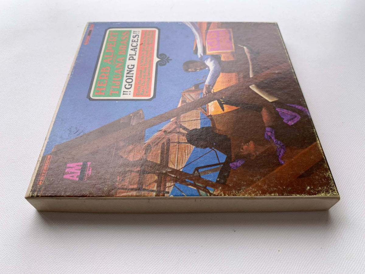 オープンリール/ HERB ALPERT / GOING PLACES / US盤 7号 4トラック 19cm/s (7 1/2IPS) AMPEX AMB112