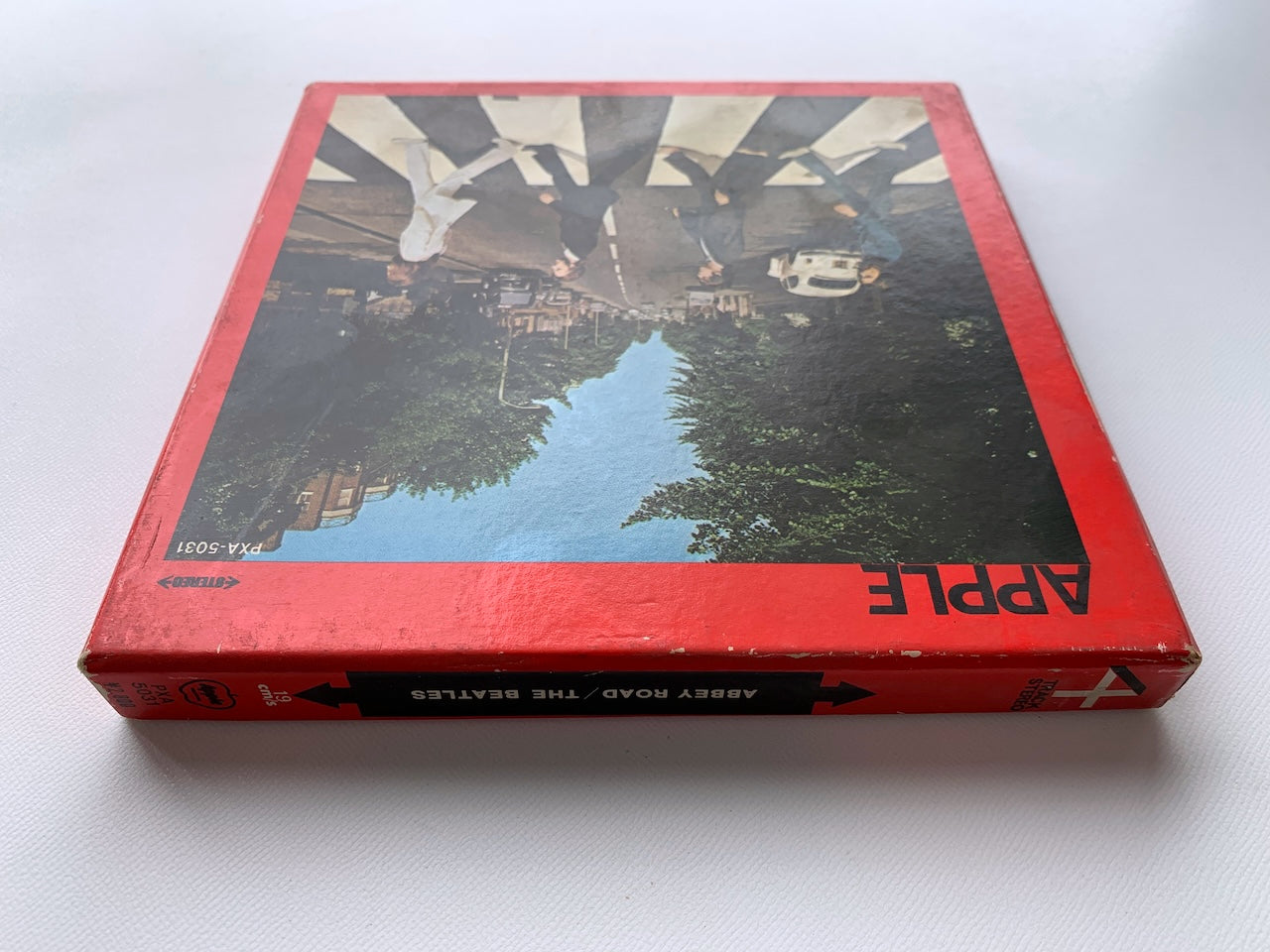 オープンリール/ THE BEATLES / ABBEY ROAD / 国内盤 7号 4トラック 19cm/s (7 1/2IPS) ライナー APPLE PXA-5031