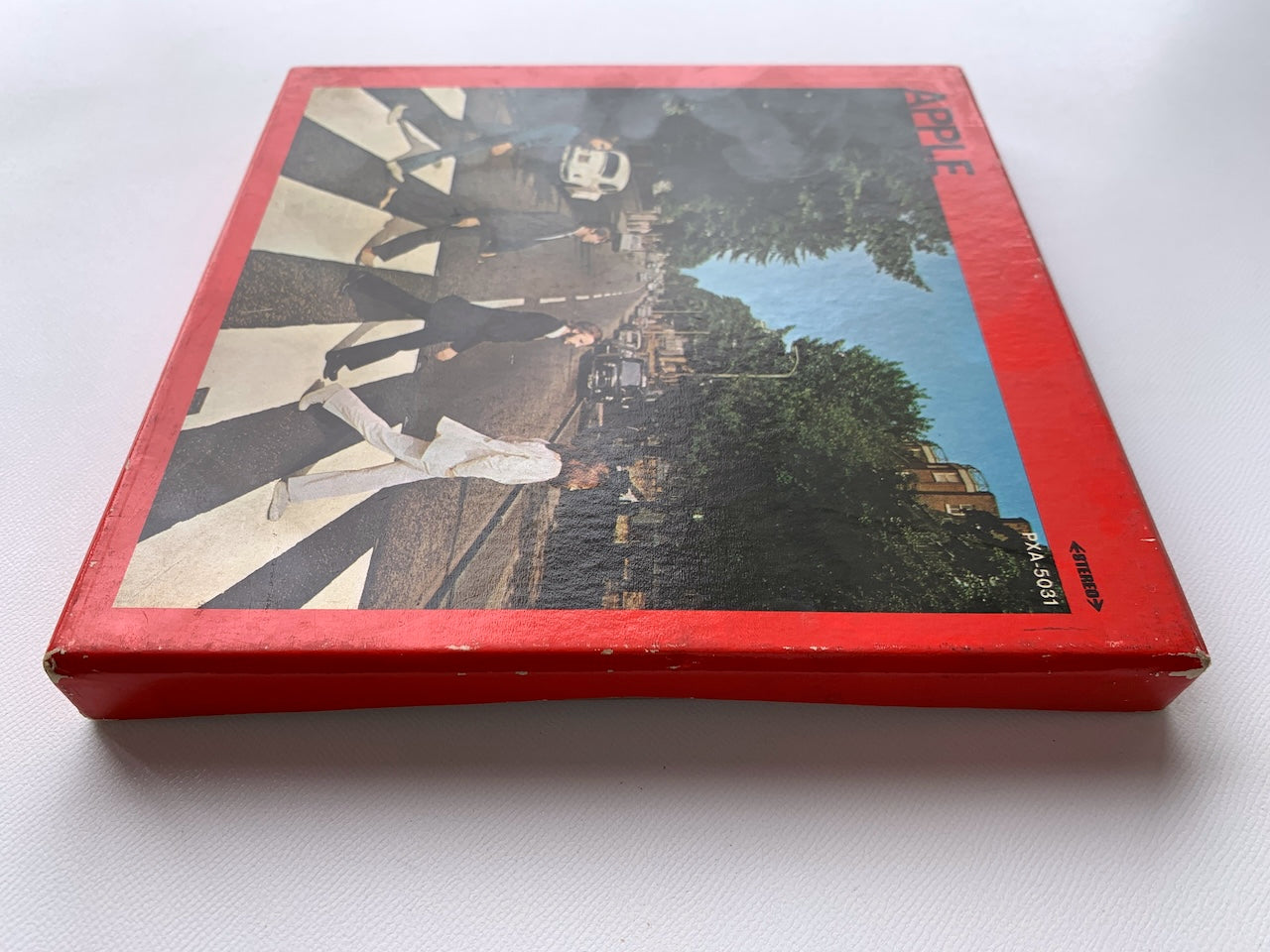 オープンリール/ THE BEATLES / ABBEY ROAD / 国内盤 7号 4トラック 19cm/s (7 1/2IPS) ライナー APPLE PXA-5031