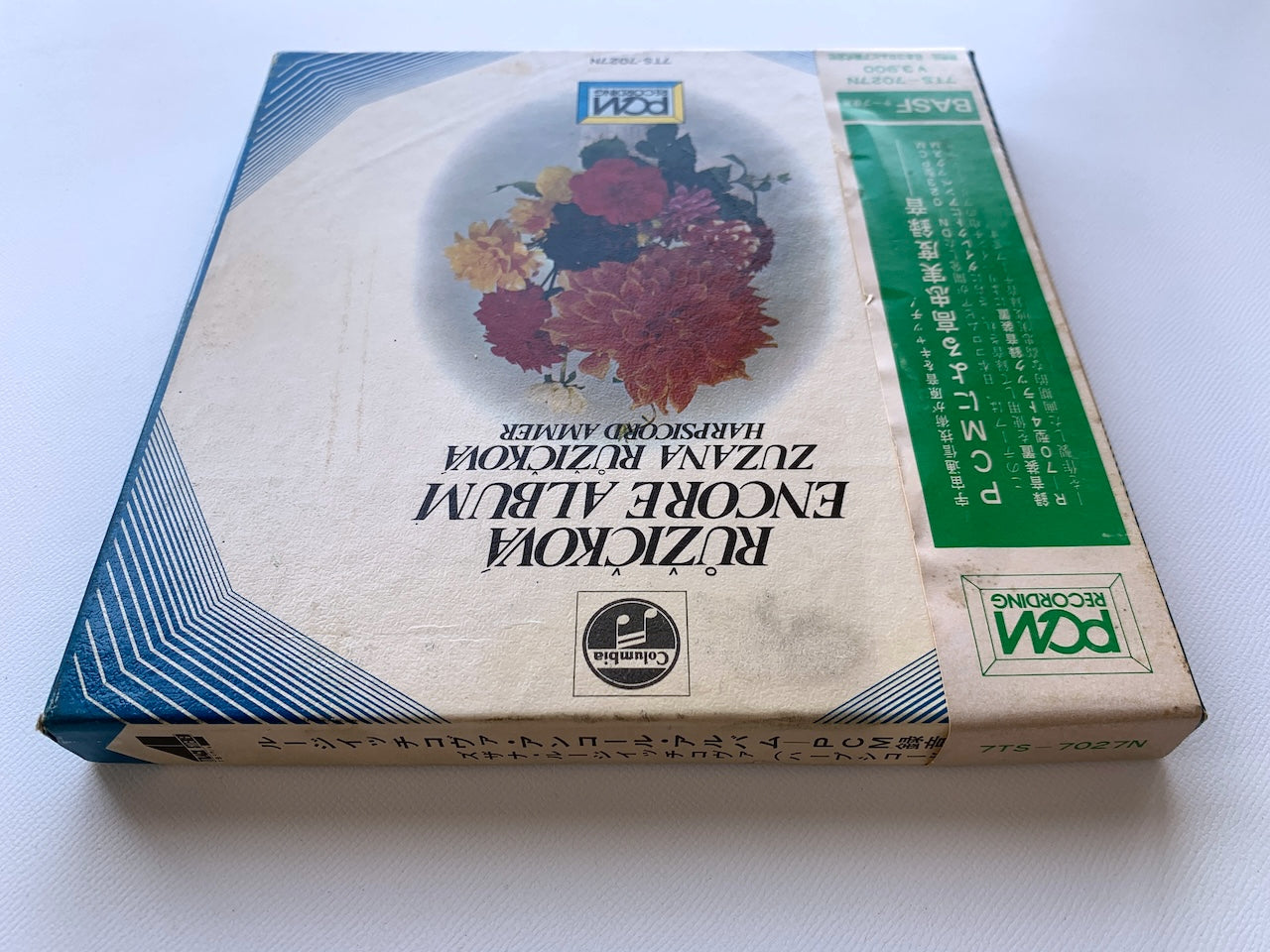 オープンリール/ ルージイッチコヴァ / ルージイッチコヴァ アンコール・アルバム / 国内盤 7号 4トラック 19cm/s (7 1/2IPS) 帯・ライナー COLUMBIA 7TS-7027N