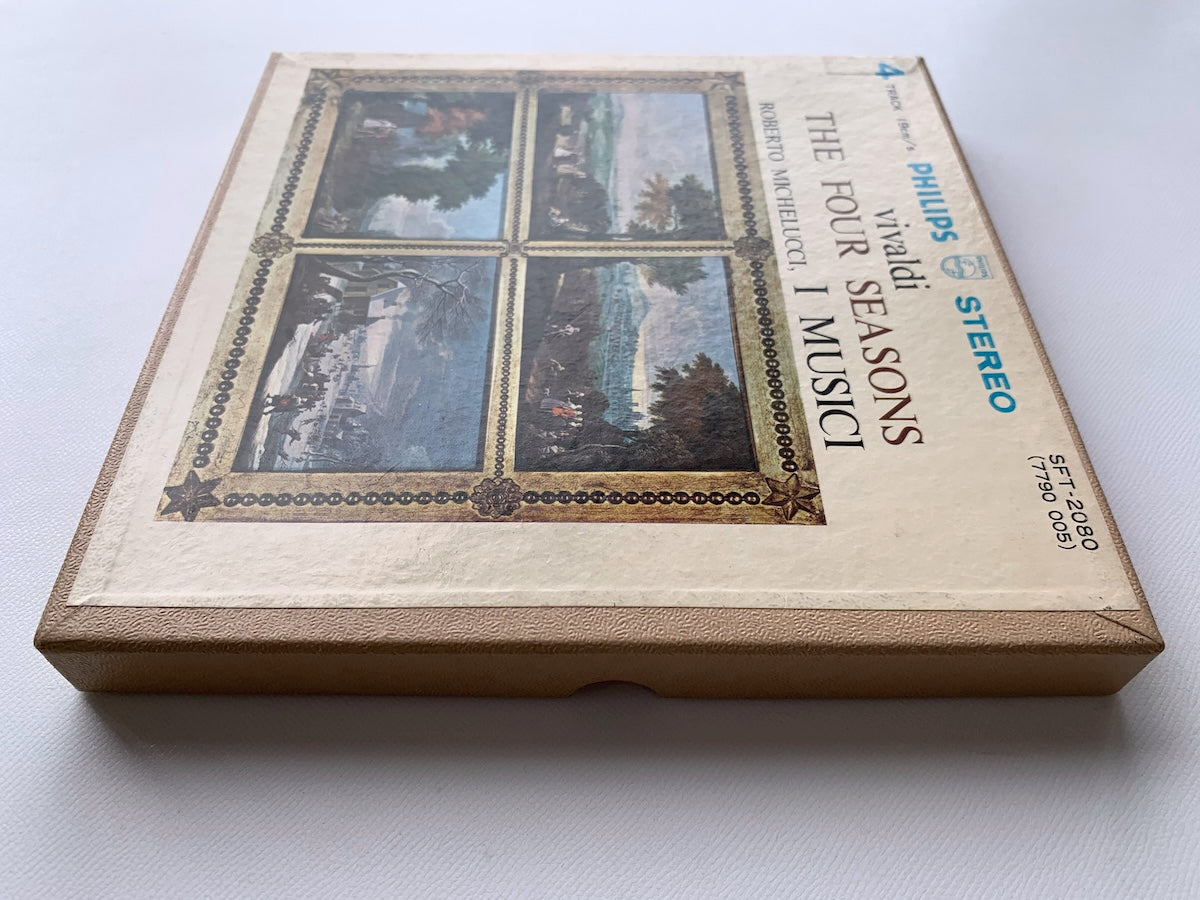 オープンリール/ イ・ムジチ合奏団 / ヴィヴァルディ : 協奏曲集「四季」 / 国内盤 7号 4トラック 19cm/s (7 1/2IPS) ライナー PHILIPS SFT-2080