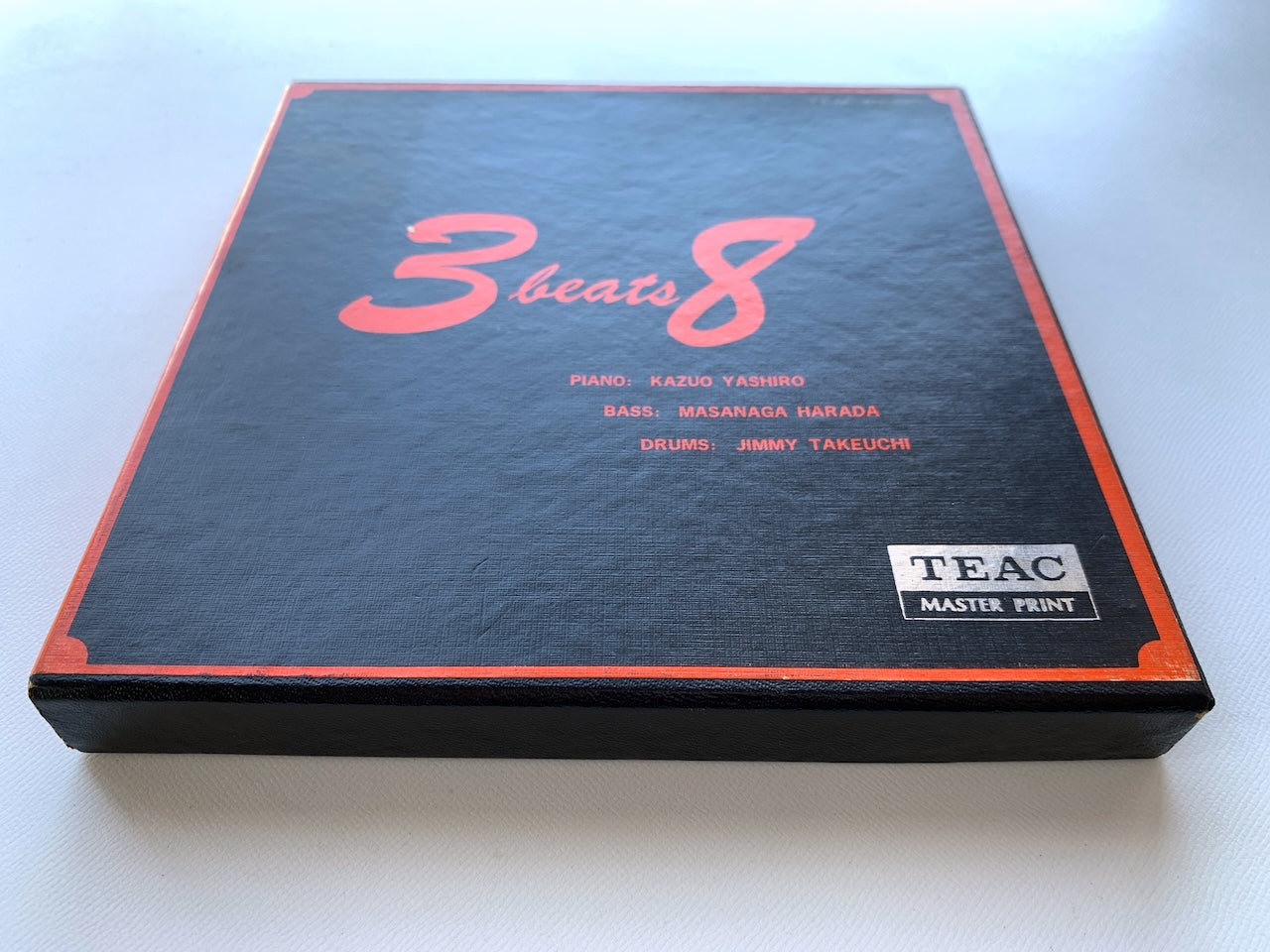 オープンリール/ 八城一夫 / 3 BEATS 8 / 国内盤 7号 4トラック 19cm/s (7 1/2IPS) ライナー TEAC ATP-2011