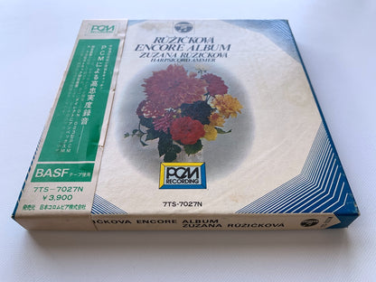 オープンリール/ ルージイッチコヴァ / ルージイッチコヴァ アンコール・アルバム / 国内盤 7号 4トラック 19cm/s (7 1/2IPS) 帯・ライナー COLUMBIA 7TS-7027N