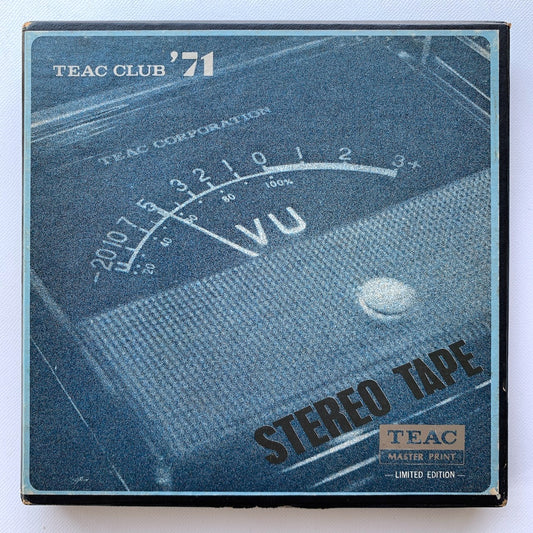 オープンリール/ V.A. / TEAC CLUB '71 / 国内盤 7号 4トラック 19cm/s (7 1/2IPS) ライナー TEAC ATD-1103