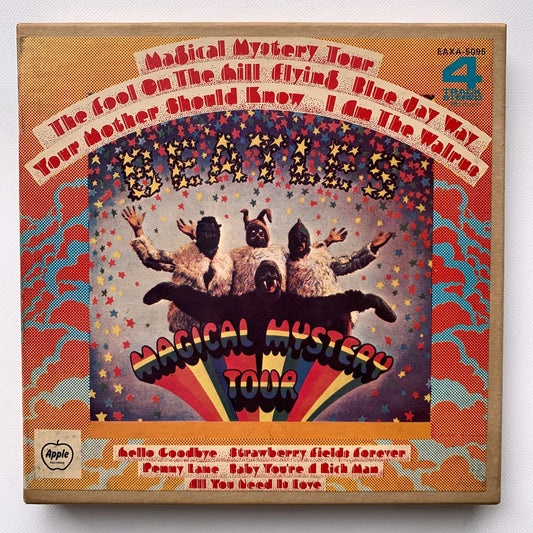 オープンリール/ THE BEATLES / MAGICAL MYSTERY TOUR / 国内盤 7号 4トラック 19cm/s (7 1/2IPS) ライナー APPLE EAXA-5095