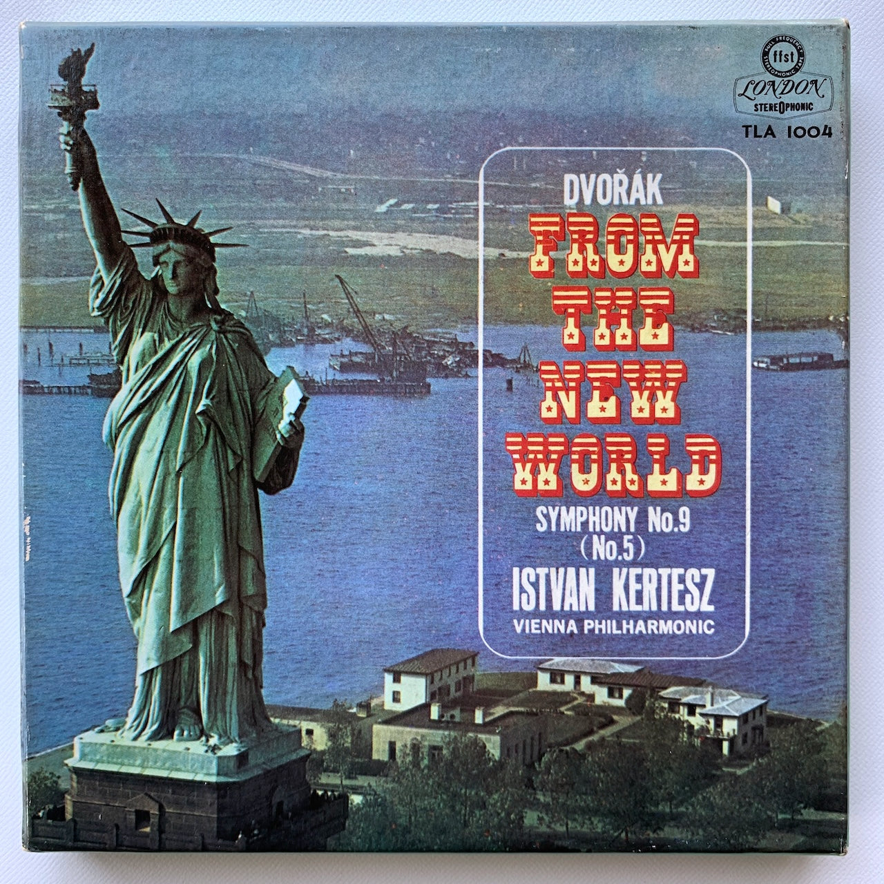 オープンリール/ イシュトヴァン・ケルテス / ドヴォルザーク：交響曲第9番「新世界より」 / 国内盤 7号 4トラック 19cm/s (7 1/2IPS) ライナー LONDON TLA-1004