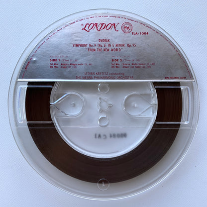オープンリール/ イシュトヴァン・ケルテス / ドヴォルザーク：交響曲第9番「新世界より」 / 国内盤 7号 4トラック 19cm/s (7 1/2IPS) ライナー LONDON TLA-1004