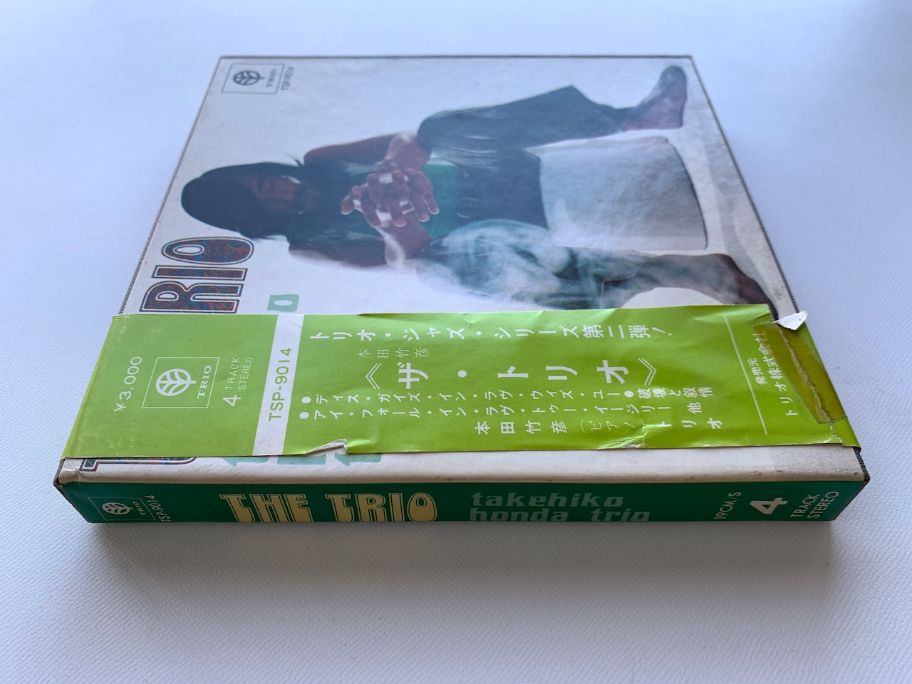 オープンリール/ 本田竹曠 / THE TRIO / 国内盤 7号 4トラック 19cm/s (7 1/2IPS) 帯・ライナー TRIO TSP-9014