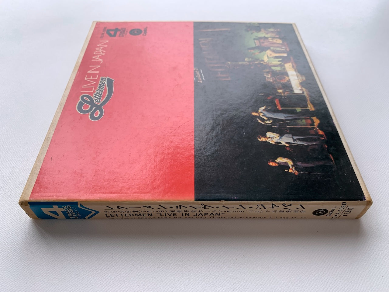 オープンリール/ LETTERMEN / LIVE IN JAPAN / 国内盤 7号 4トラック 19cm/s (7 1/2IPS) ライナー CAPITOL ECXA-5090