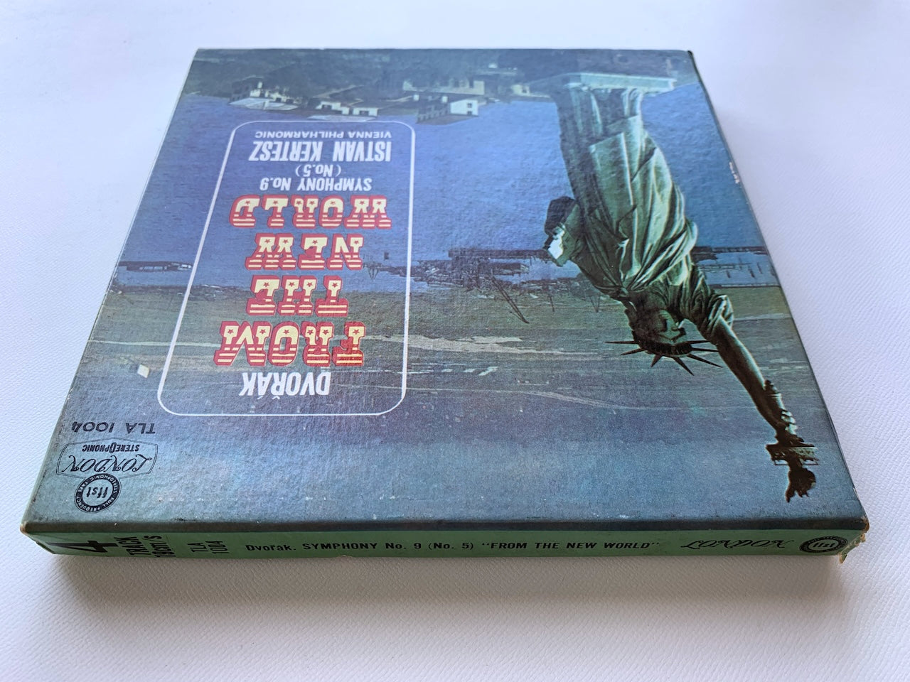 オープンリール/ イシュトヴァン・ケルテス / ドヴォルザーク：交響曲第9番「新世界より」 / 国内盤 7号 4トラック 19cm/s (7 1/2IPS) ライナー LONDON TLA-1004
