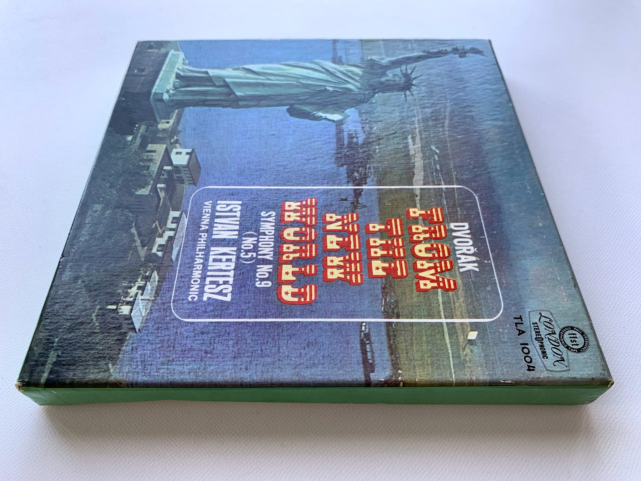 オープンリール/ イシュトヴァン・ケルテス / ドヴォルザーク：交響曲第9番「新世界より」 / 国内盤 7号 4トラック 19cm/s (7 1/2IPS) ライナー LONDON TLA-1004