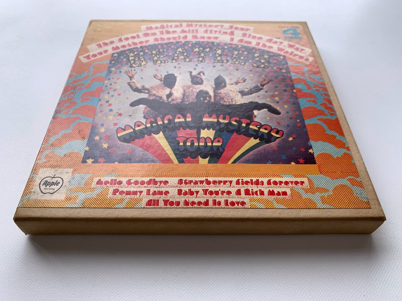 オープンリール/ THE BEATLES / MAGICAL MYSTERY TOUR / 国内盤 7号 4トラック 19cm/s (7 1/2IPS) ライナー APPLE EAXA-5095