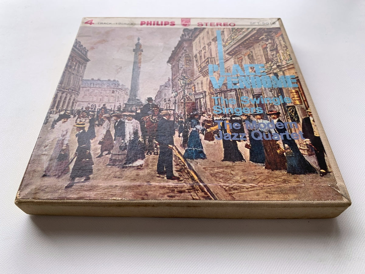 オープンリール/ MJQ WITH THE SWINGLE SINGERS / VENDOME / 国内盤 7号 4トラック 19cm/s (7 1/2IPS) PHILIPS SFT-5016