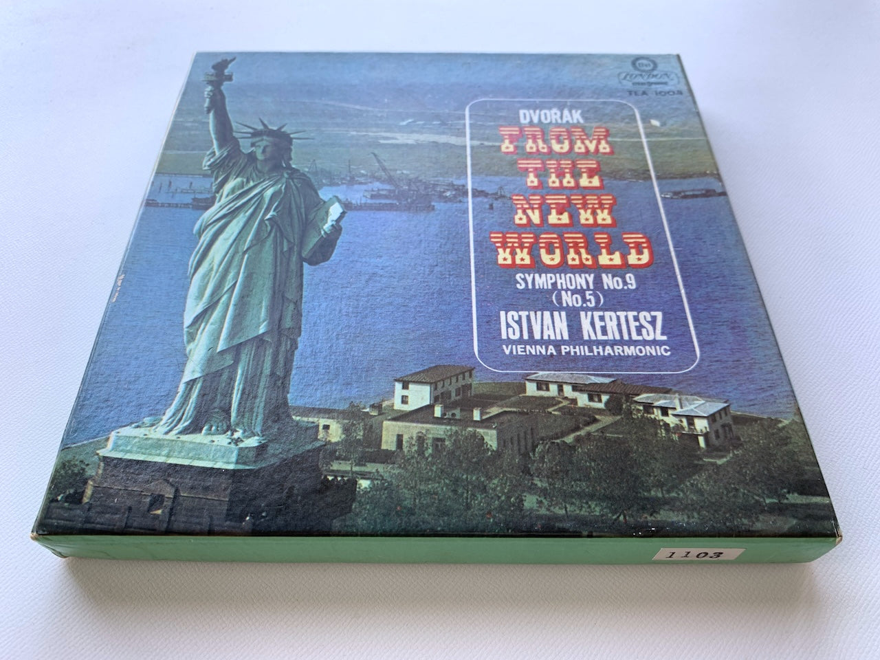 オープンリール/ イシュトヴァン・ケルテス / ドヴォルザーク：交響曲第9番「新世界より」 / 国内盤 7号 4トラック 19cm/s (7 1/2IPS) ライナー LONDON TLA-1004