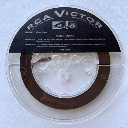 オープンリール/ CHET ATKINS / MISTER GUITAR / US盤 7号 4トラック 19cm/s (7 1/2IPS) RCA VICTOR FTP-1002