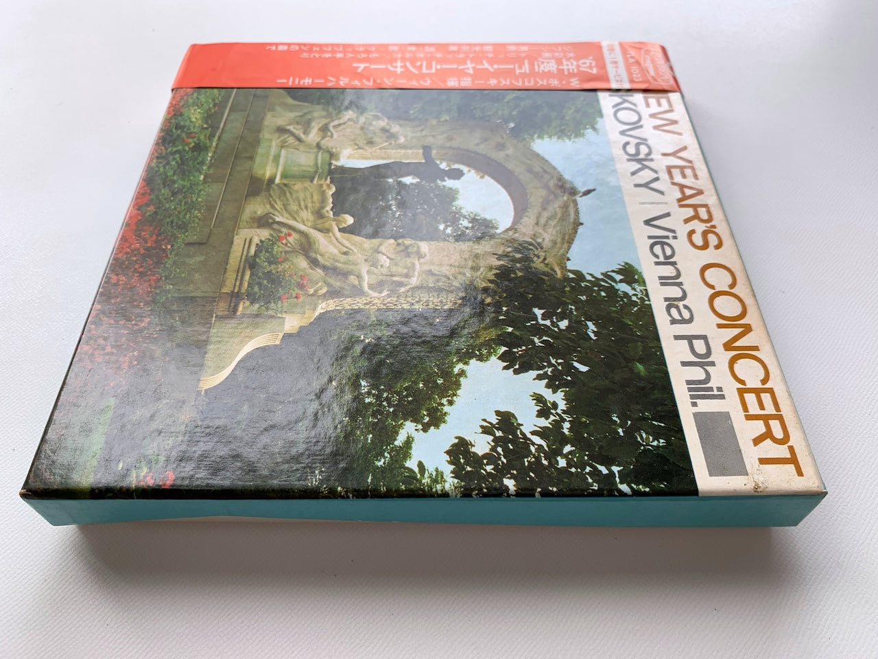 オープンリール/ ボスコフスキー / 1967年 ニュー・イヤー・コンサート / 国内盤 7号 4トラック 19cm/s (7 1/2IPS) 帯・ライナー LONDON TLA-1023