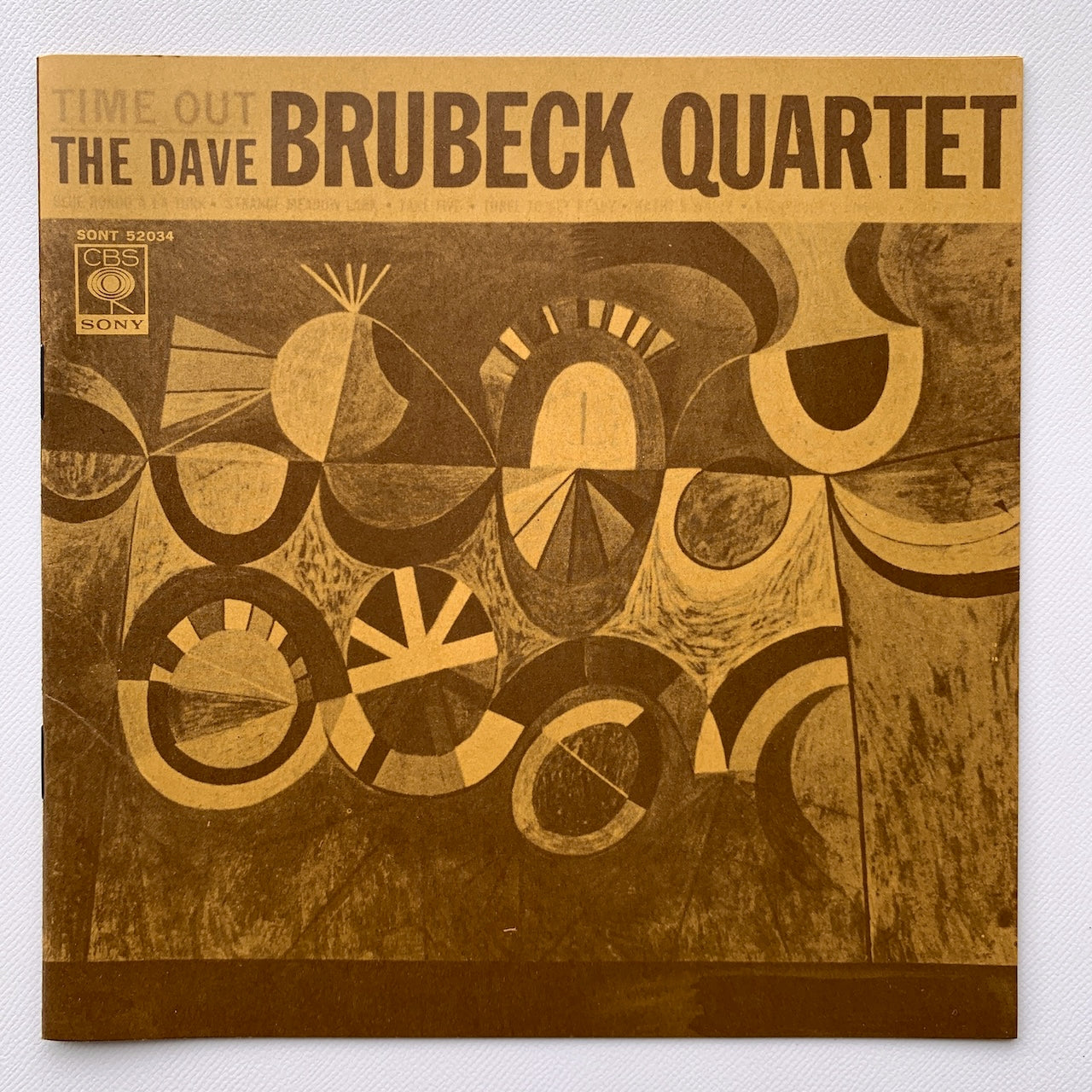 オープンリール/ DAVE BRUBECK / TIME OUT / 国内盤 7号 4トラック 19cm/s (7 1/2IPS) ライナー CBS SONY SONT-52034