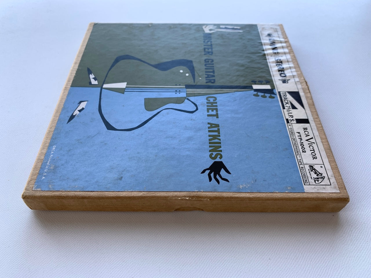 オープンリール/ CHET ATKINS / MISTER GUITAR / US盤 7号 4トラック 19cm/s (7 1/2IPS) RCA VICTOR FTP-1002