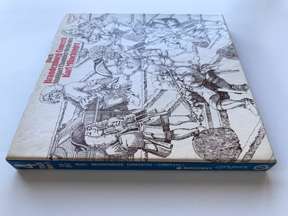 オープンリール/ カール・ミュンヒンガー / J.S.バッハ：ブランデンブルク協奏曲 全曲 / 国内盤 7号 4トラック 19cm/s (7 1/2IPS) ライナー LONDON TLR-7012