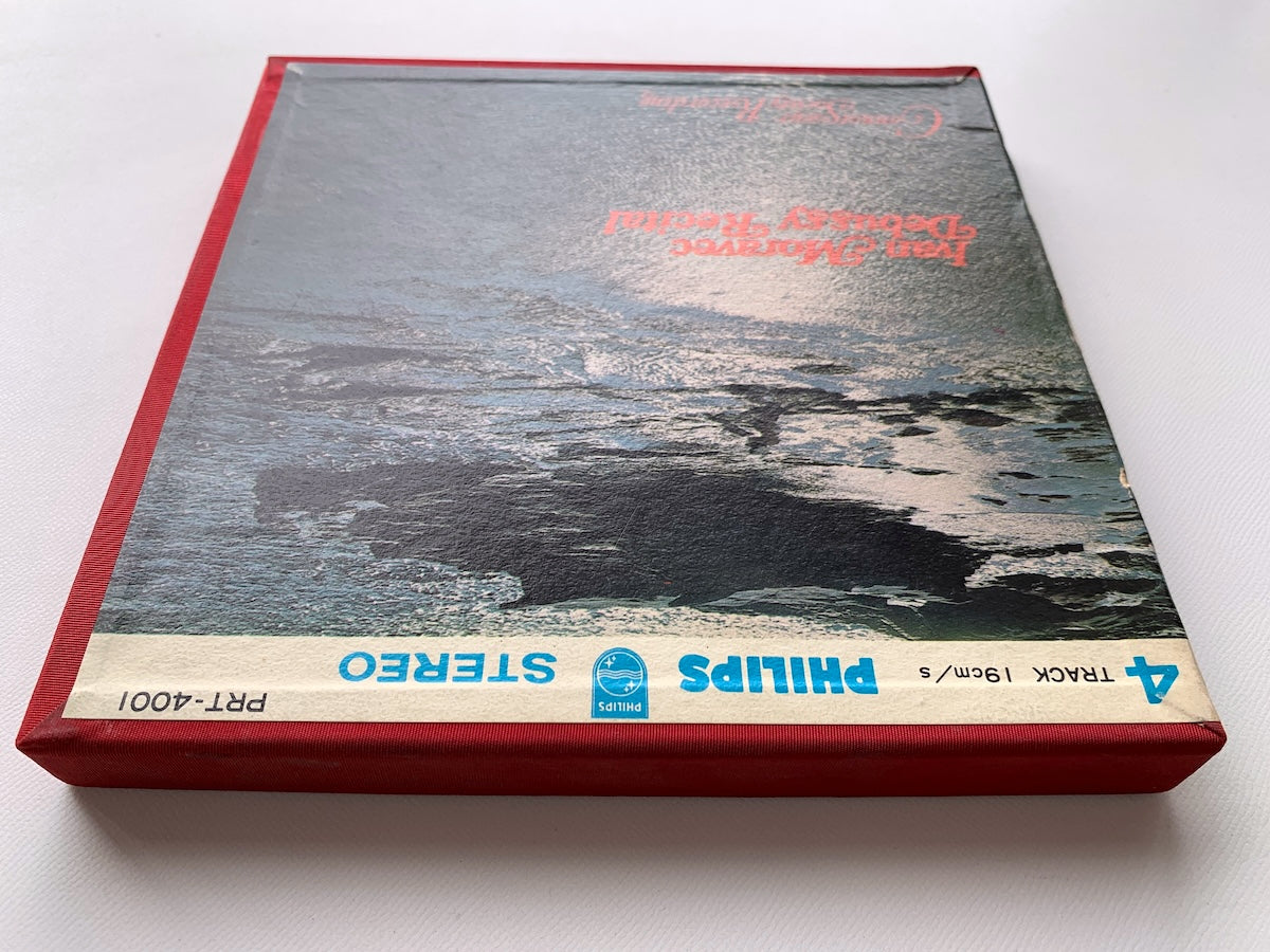 オープンリール/ イヴァン・モラヴェッツ / ドビュッシー：組曲「子供の領分」他 / 国内盤 7号 4トラック 19cm/s (7 1/2IPS) ライナー PHILIPS PRT-4001