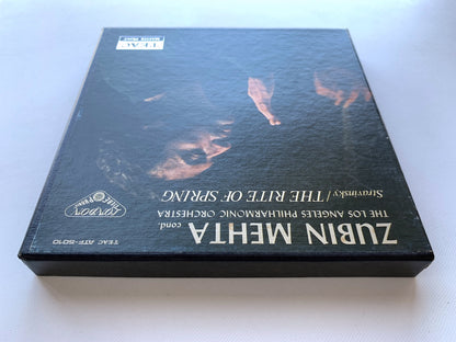 オープンリール/ ズービン・メータ / ストラヴィンスキー：バレエ音楽「春の祭典」 / 国内盤 7号 4トラック 19cm/s (7 1/2IPS) ライナー LONDON ATF-5010