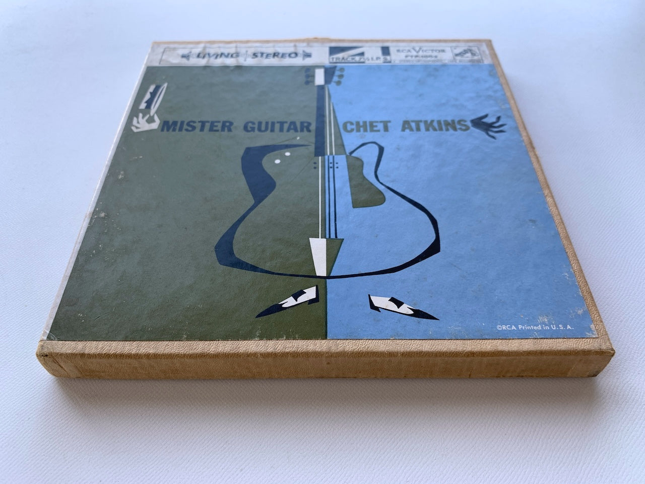 オープンリール/ CHET ATKINS / MISTER GUITAR / US盤 7号 4トラック 19cm/s (7 1/2IPS) RCA VICTOR FTP-1002