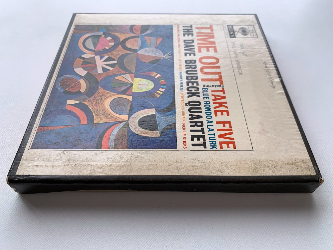 オープンリール/ DAVE BRUBECK / TIME OUT / 国内盤 7号 4トラック 19cm/s (7 1/2IPS) ライナー CBS SONY SONT-52034