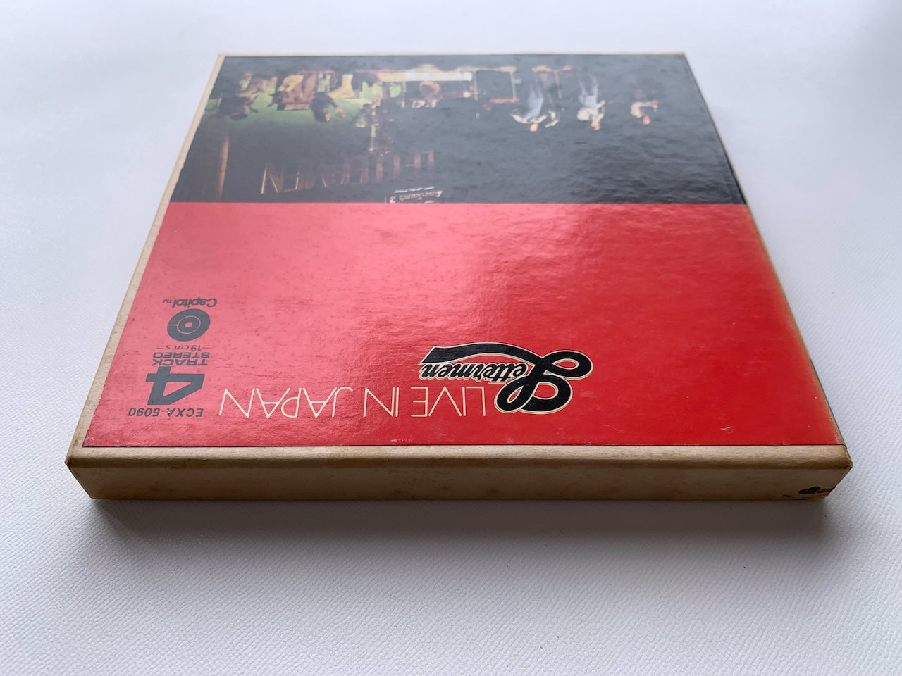 オープンリール/ LETTERMEN / LIVE IN JAPAN / 国内盤 7号 4トラック 19cm/s (7 1/2IPS) ライナー CAPITOL ECXA-5090