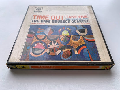 オープンリール/ DAVE BRUBECK / TIME OUT / 国内盤 7号 4トラック 19cm/s (7 1/2IPS) ライナー CBS SONY SONT-52034