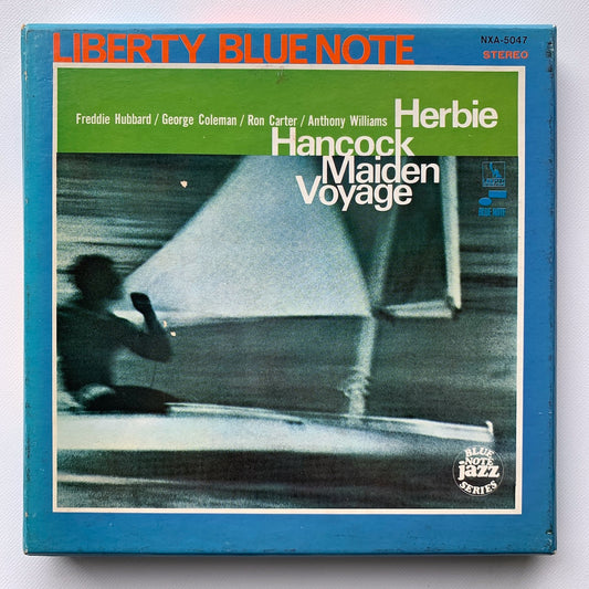 オープンリール/ HERBIE HANCOCK / MAIDEN VOYAGE / 国内盤 7号 4トラック 19cm/s (7 1/2IPS) ライナー BLUE NOTE NXA-5047