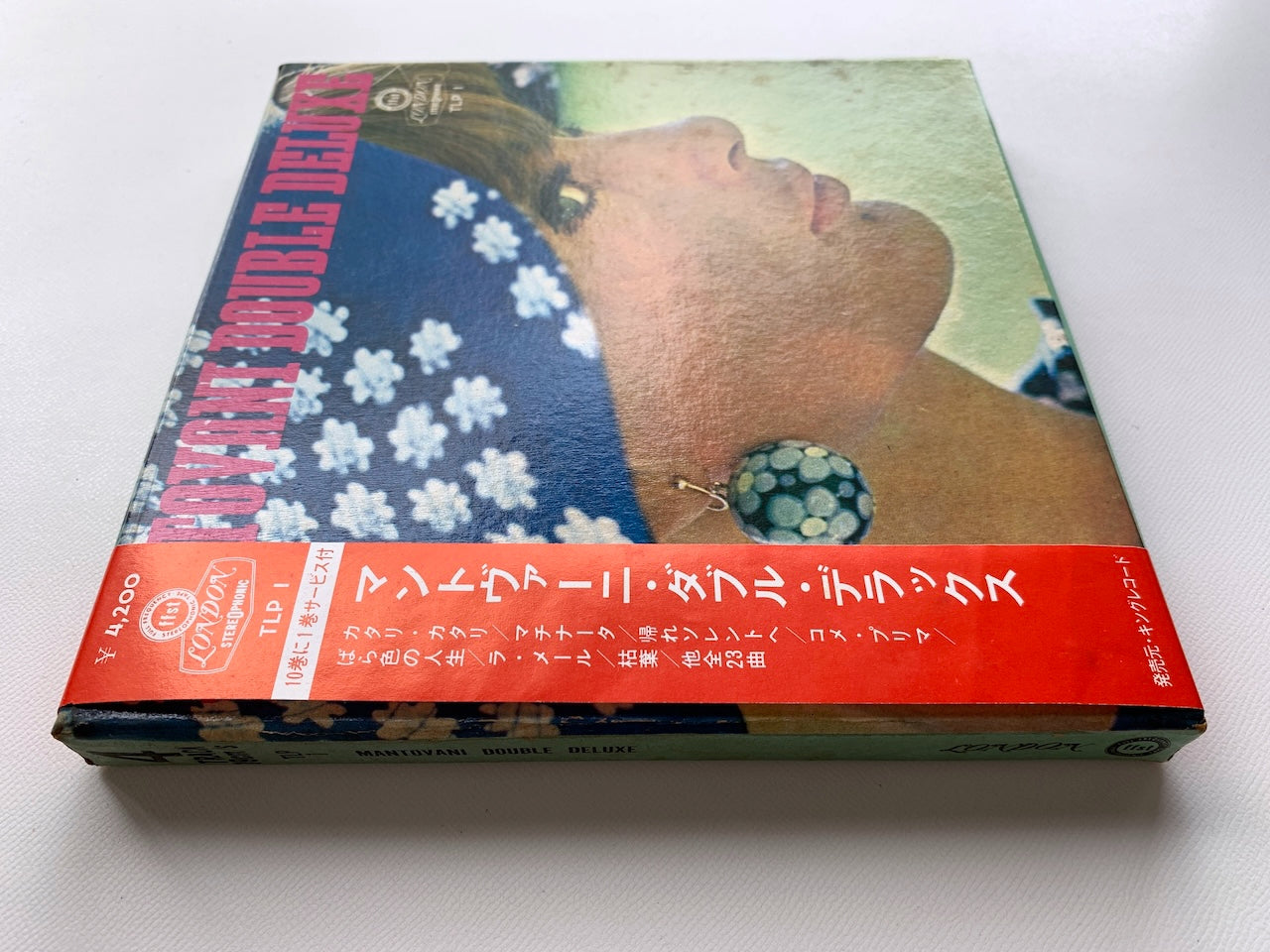 オープンリール/ マントヴァーニ / MANTOVANI DOUBLE DELUXE / 国内盤 7号 4トラック 19cm/s (7 1/2IPS) 帯・ライナー LONDON TLP-1