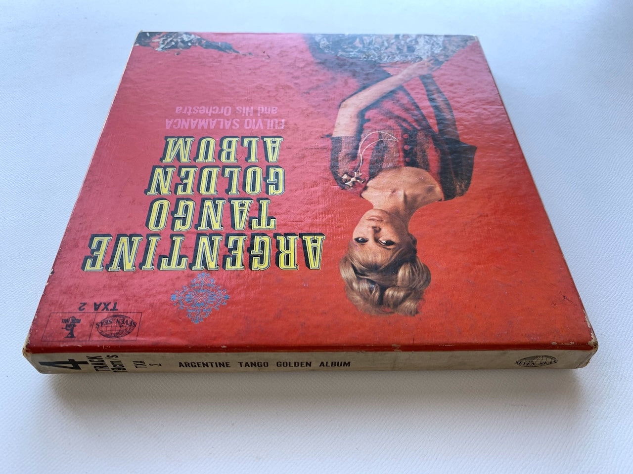オープンリール/ FULVIO SALAMANCA / ARGENTINE TANGO GOLDEN ALBUM / 国内盤 7号 4トラック 19cm/s (7 1/2IPS) ライナー SEVEN SEAS TXA-2