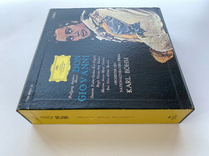 オープンリール/ カール・ベーム / モーツァルト：オペラ「ドン・ジョヴァンニ」全曲 / 国内盤 2本組 7号 4トラック 19cm/s (7 1/2IPS) ライナー DGG TXG-9001-02