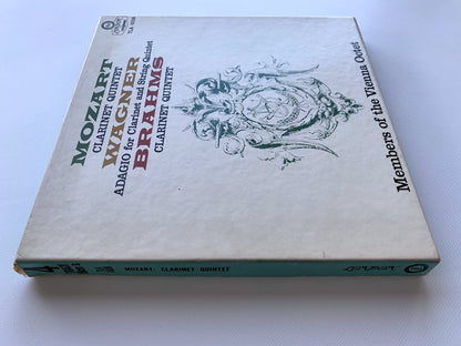 オープンリール/ ヴィリー・ボスコフスキー / モーツァルト：クラリネット五重奏曲 他 / 国内盤 7号 4トラック 19cm/s (7 1/2IPS) ライナー LONDON TLA-1036