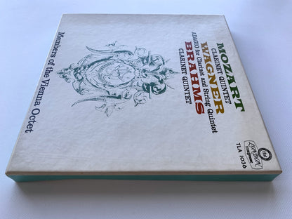オープンリール/ ヴィリー・ボスコフスキー / モーツァルト：クラリネット五重奏曲 他 / 国内盤 7号 4トラック 19cm/s (7 1/2IPS) ライナー LONDON TLA-1036