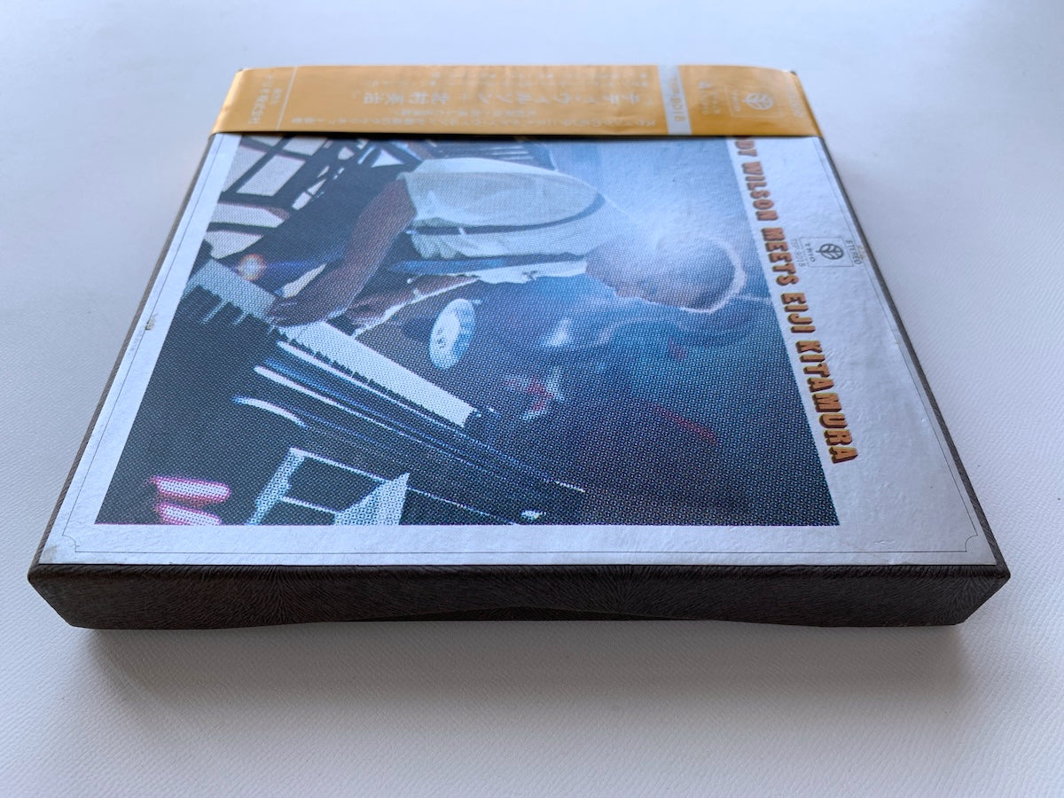 オープンリール/ TEDDY WILSON、北村英治 / TEDDY WILSON MEETS EIJI KITAMURA / 国内盤 7号 4トラック 19cm/s (7 1/2IPS) 帯・ライナー TRIO TSP-9018