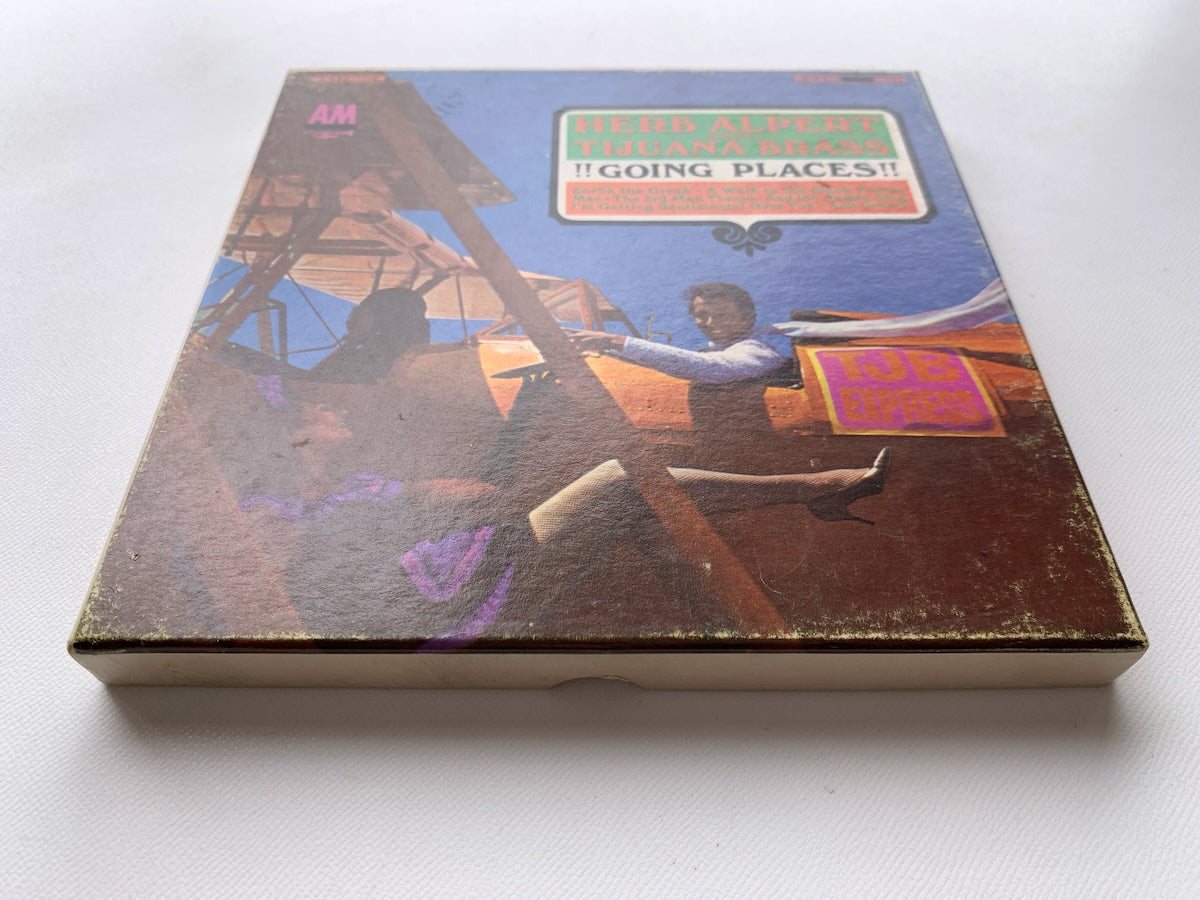 オープンリール/ HERB ALPERT / GOING PLACES / US盤 7号 4トラック 19cm/s (7 1/2IPS) AMPEX AMB112