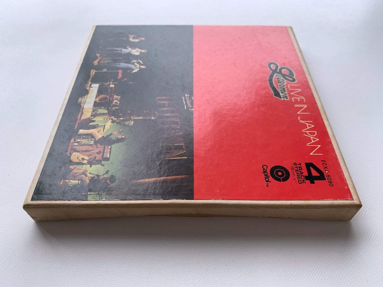 オープンリール/ LETTERMEN / LIVE IN JAPAN / 国内盤 7号 4トラック 19cm/s (7 1/2IPS) ライナー CAPITOL ECXA-5090