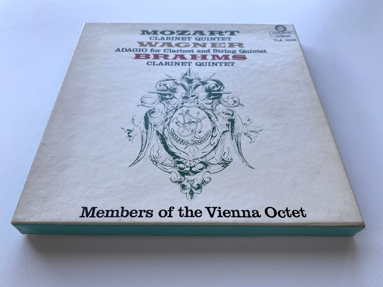オープンリール/ ヴィリー・ボスコフスキー / モーツァルト：クラリネット五重奏曲 他 / 国内盤 7号 4トラック 19cm/s (7 1/2IPS) ライナー LONDON TLA-1036